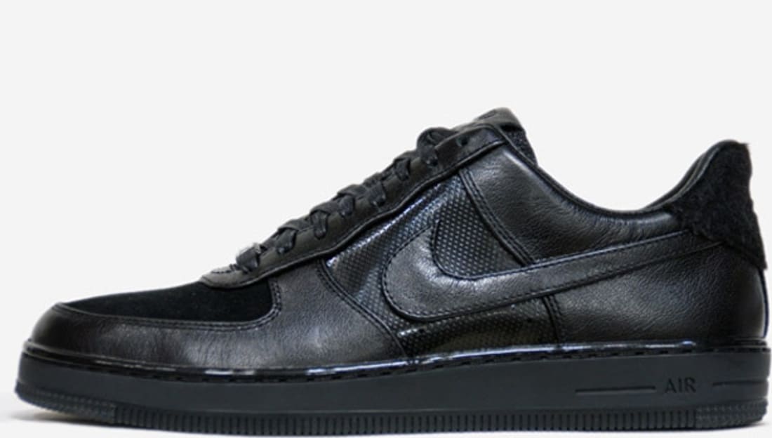 Nike Air Force 1 Low Downtown Leather QS Black/Black-Anthracite
