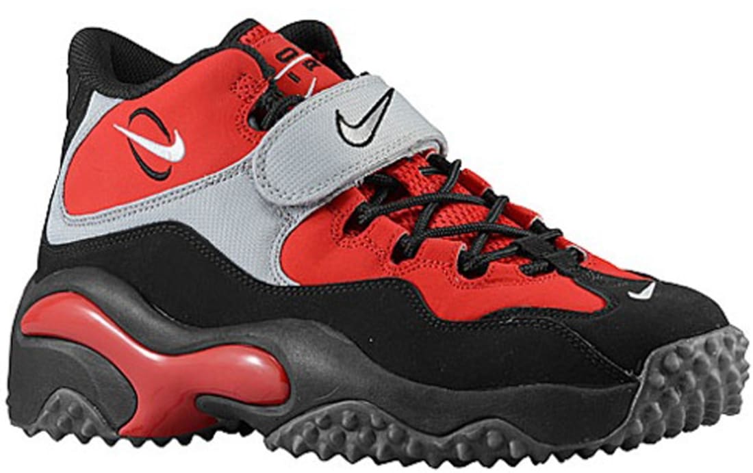 Nike Air Zoom Turf Fire Red/White-Black-Metallic Silver