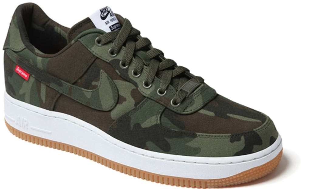 Temporada puerta Acuoso Nike Air Force 1 Low Supreme Army/Army | Nike | Release Dates, Sneaker  Calendar, Prices & Collaborations