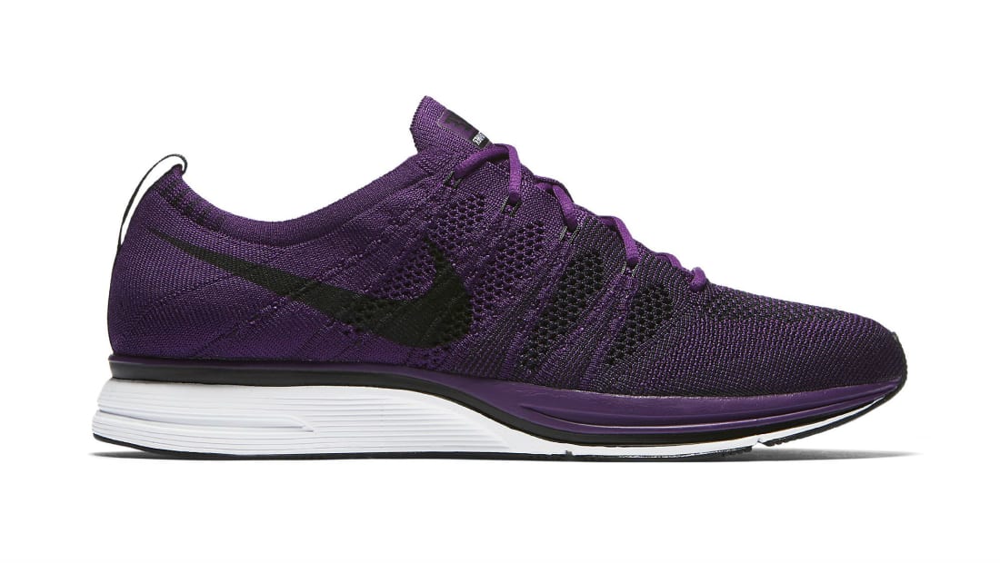nike white and purple trainers