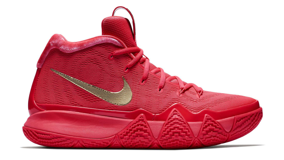 kyrie 4 red gold