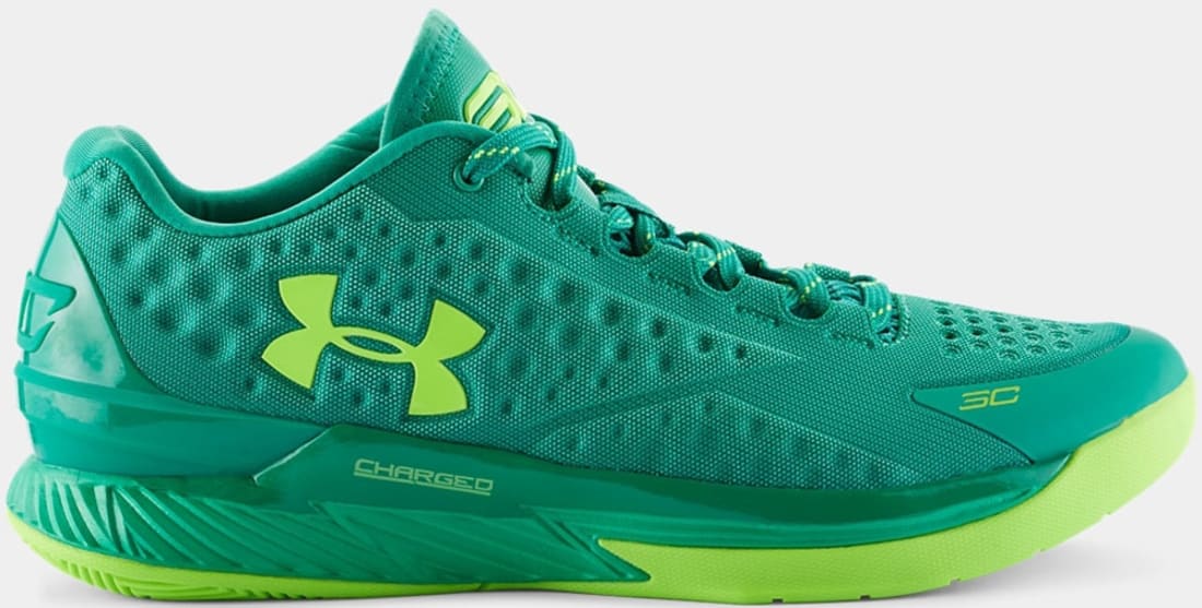 Under Armour Curry One Low Scratch Green/Lime Green