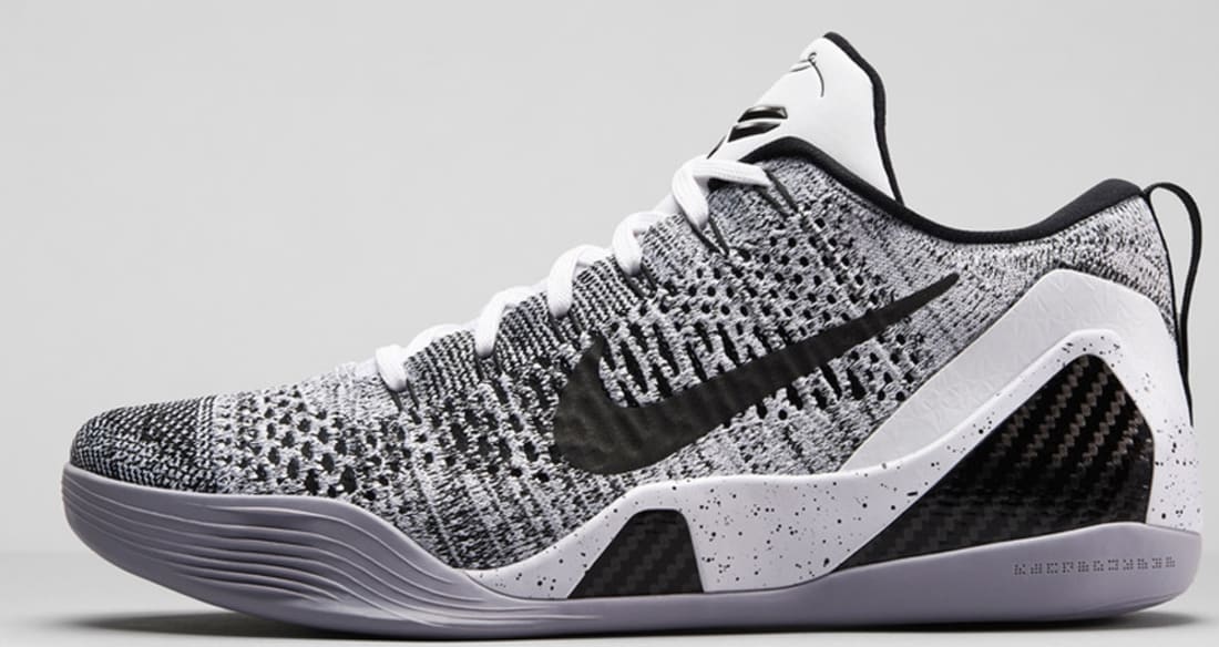 Nike Kobe 9 Elite Low White/Wolf Grey 