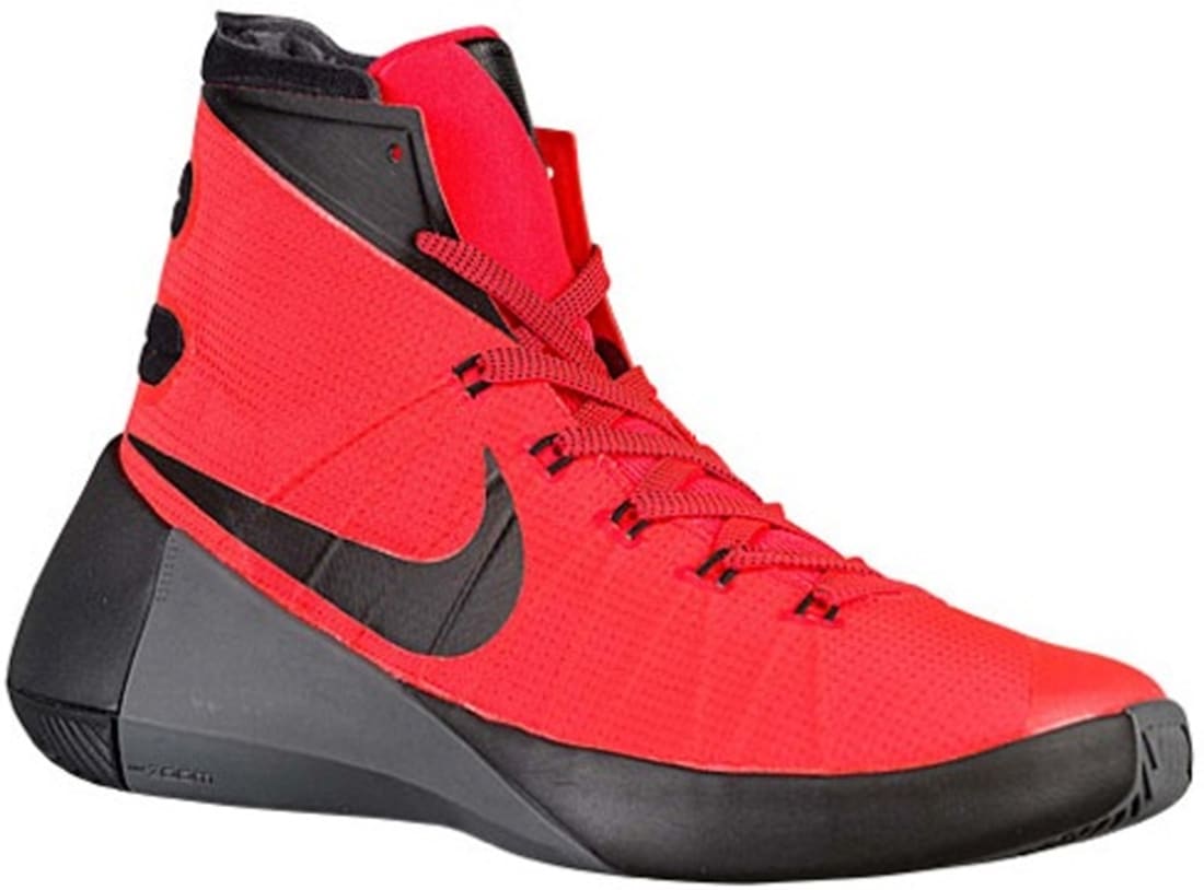 Nike Hyperdunk 2015 Bright Crimson/Black-Dark Grey