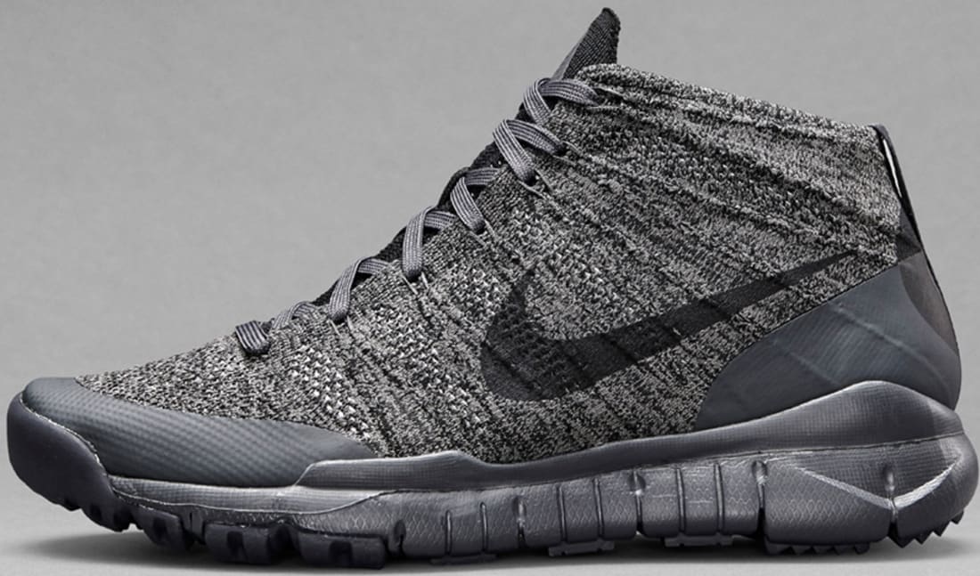 Nike Flyknit Trainer Chukka SFB Black/Anthracite-Black | Nike Release Dates, Sneaker Calendar, Prices & Collaborations
