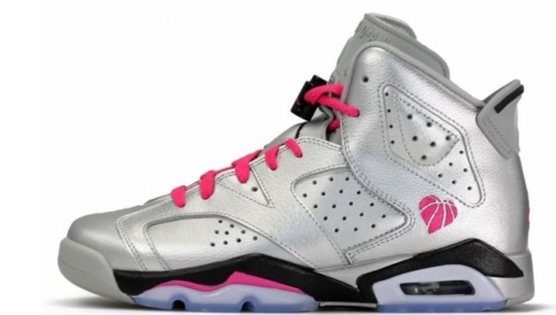 jordan 6 grey and pink