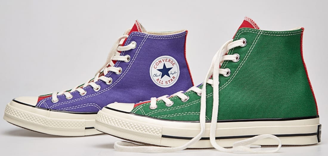 Converse, Green - Release Dates | Converse Slider Sandals 1970s Hi  Nightshade/Red, Prices & Collaborations - Sneaker Calendar | Converse  Slider Sandals