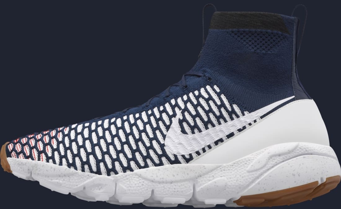 Nike Air Footscape Magista SP Dark Obsidian/White-University Red-White