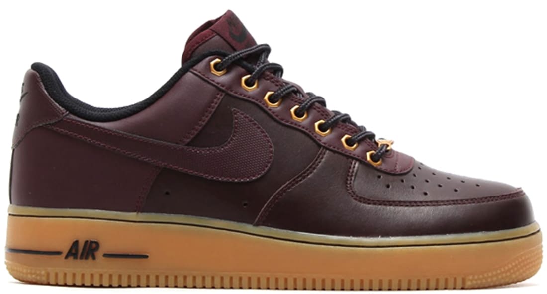 nike air force one burgundy