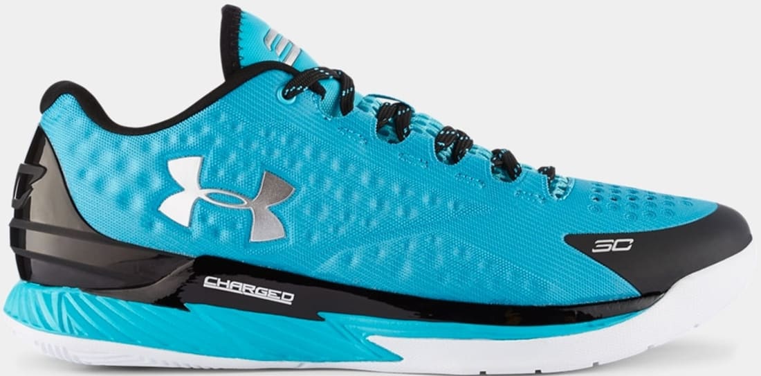 Under Armour Curry One Low Pacific/Black-Metallic Silver