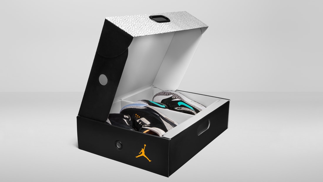 Nike Air Max 1 x Air Jordan 3 Retro x ATMOS Pack