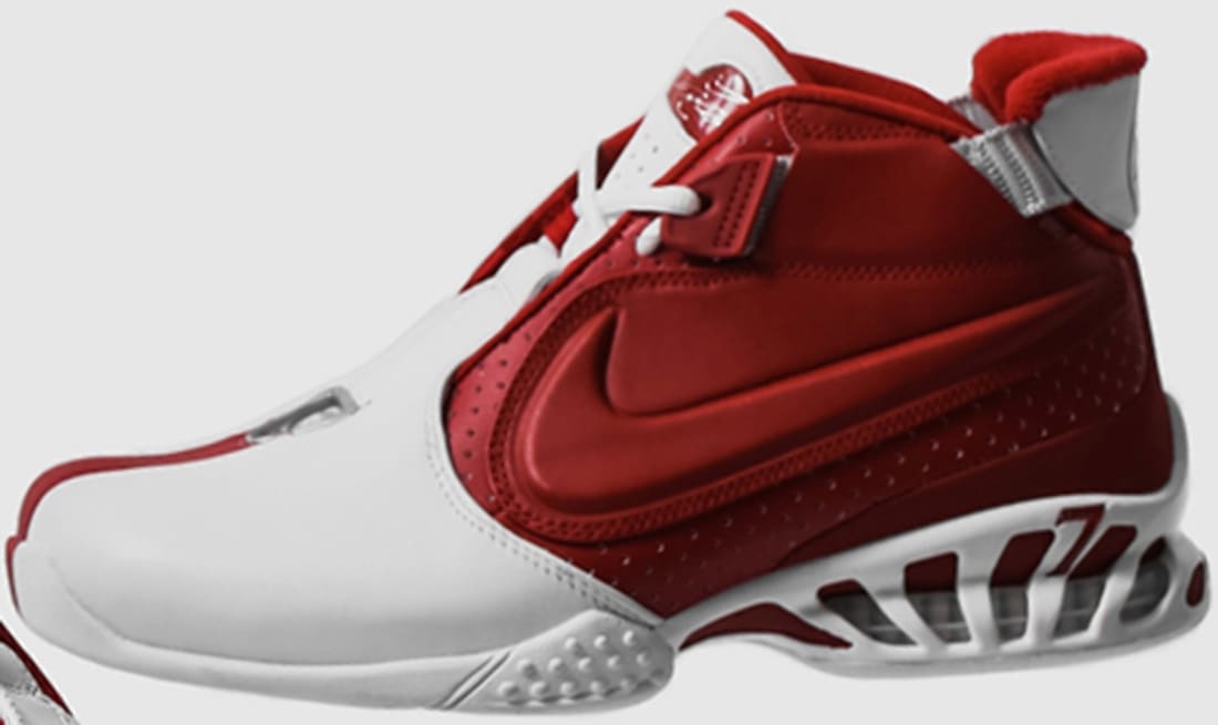 Nike Zoom Vick 2 White/Metallic Silver-Varsity Red