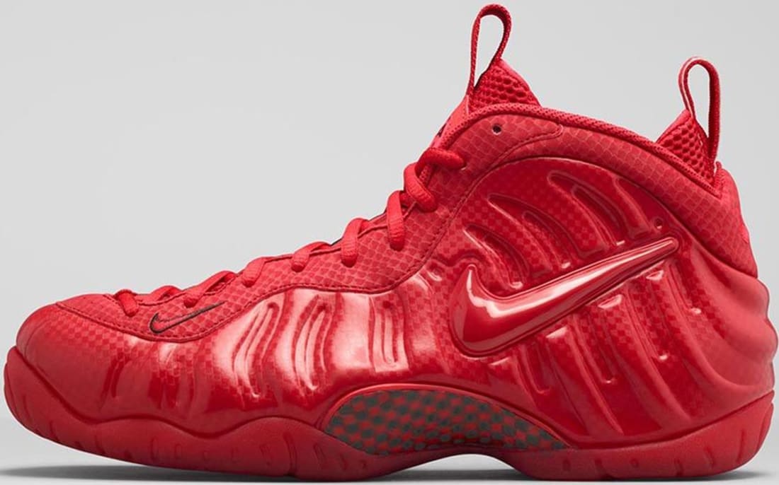 Nike Air Foamposite Pro Gym Red/Gym Red-Black