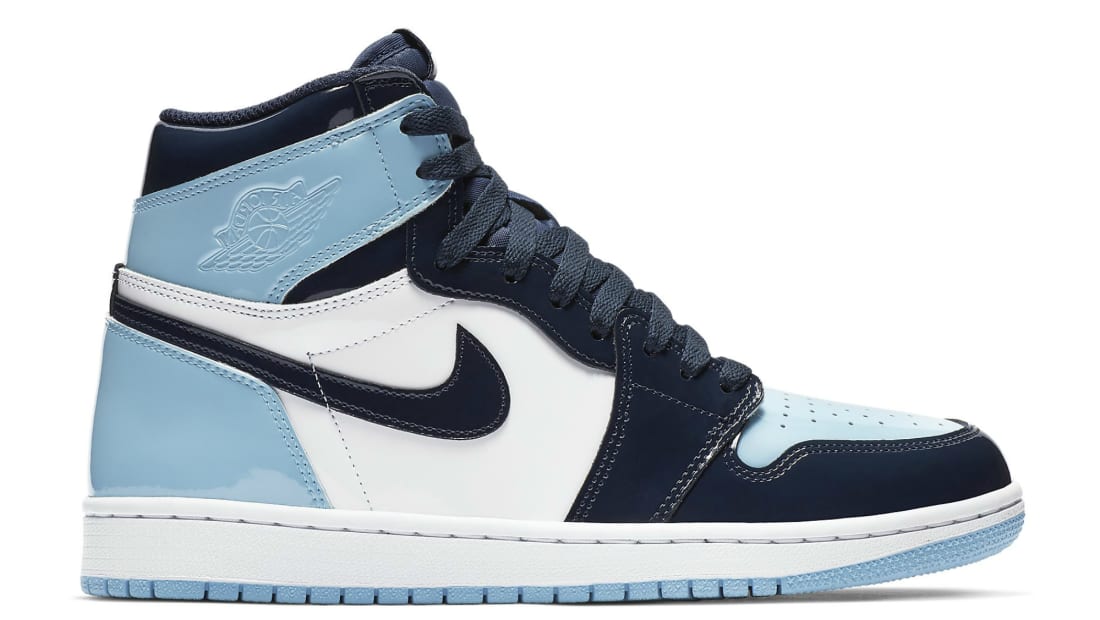 blue jordan 1 women