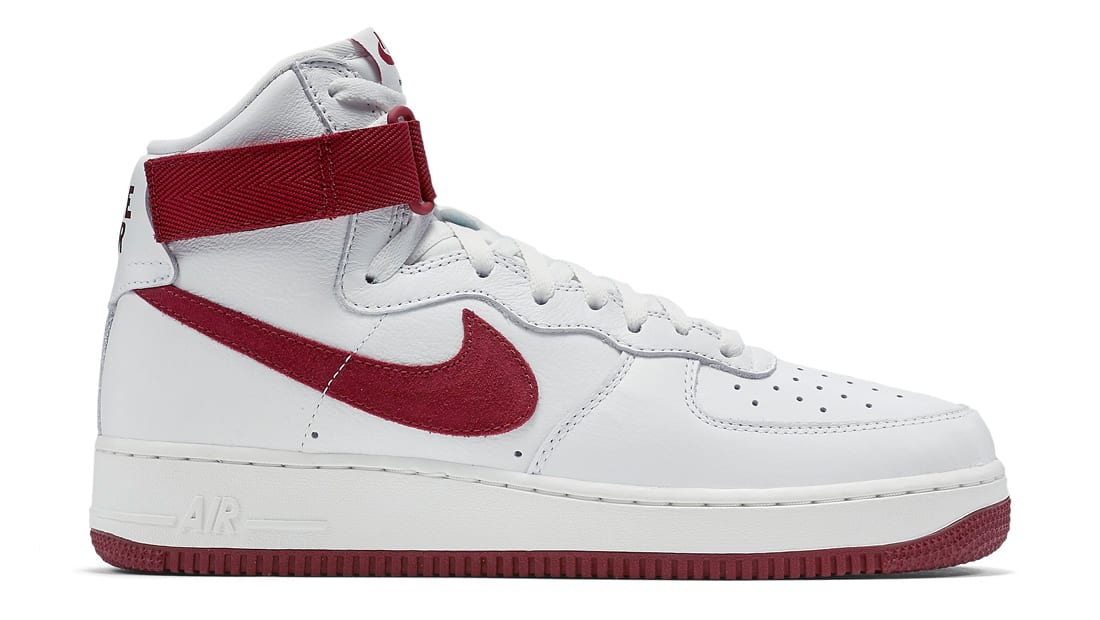 nike air force 1 high vermelho