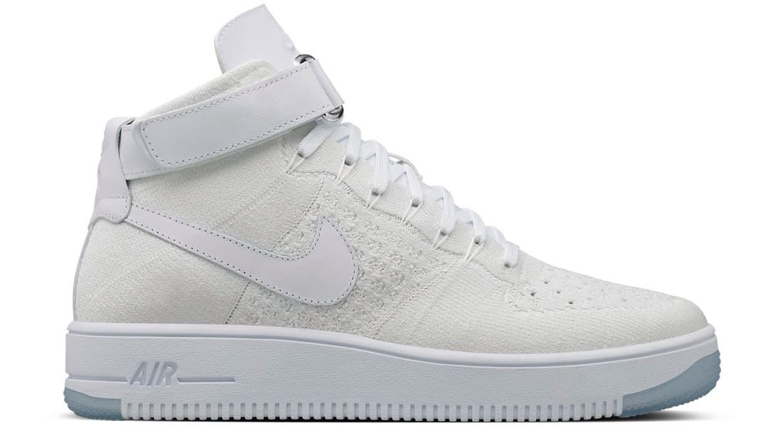 nike air force 1 flyknit white