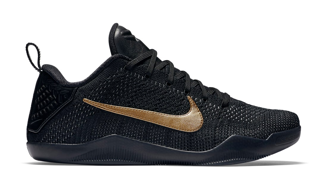 kobe 11 black and gold