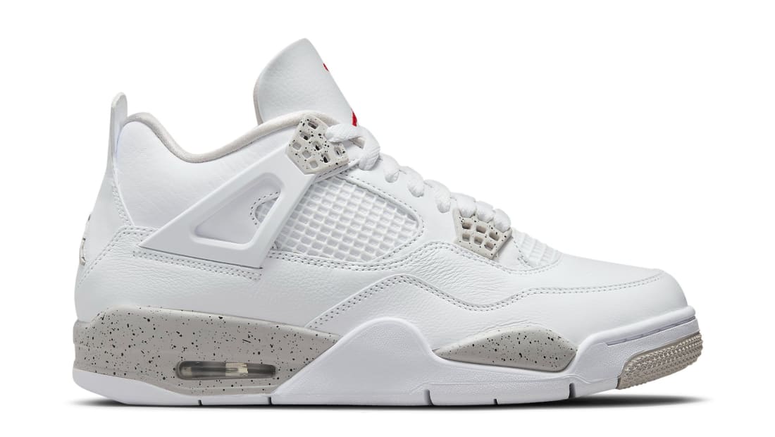 Air Jordan 4 Retro White/Tech Grey (Tech White) | Jordan | Release