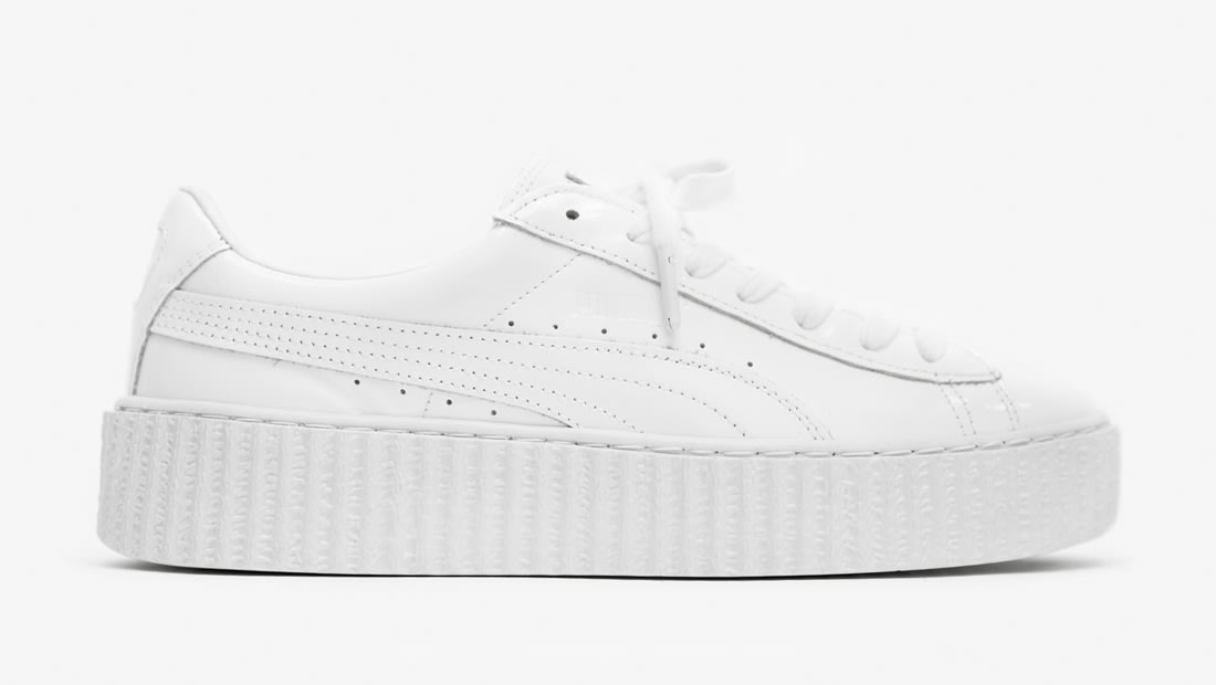 puma fenty white and gold