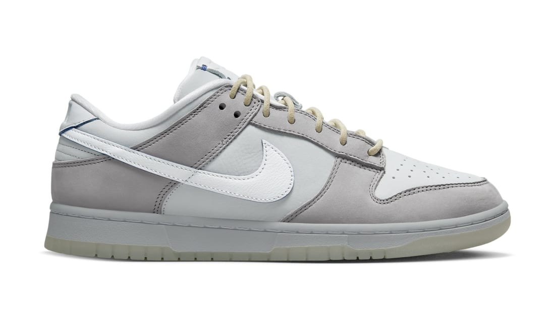 Nike Dunk Low Pure Platinum/Wolf Grey-Old Royal-White | Nike | Release ...