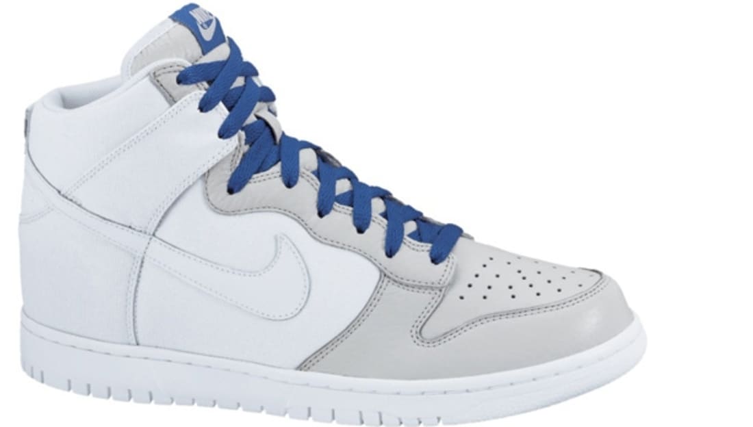 Nike Dunk High White/White-Neutral Grey