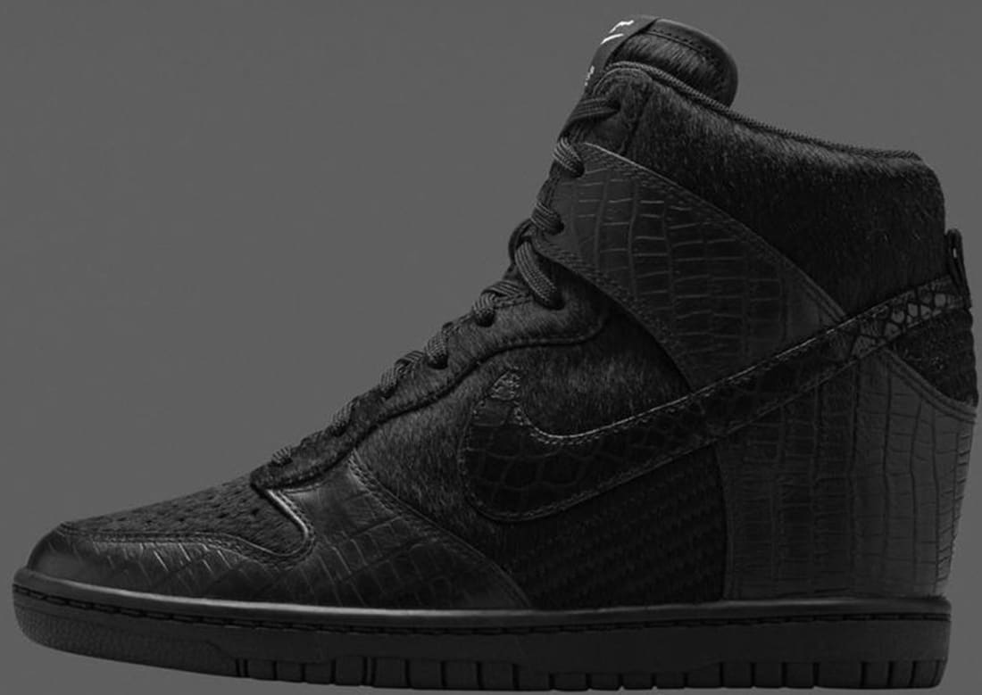 black dunk sky hi