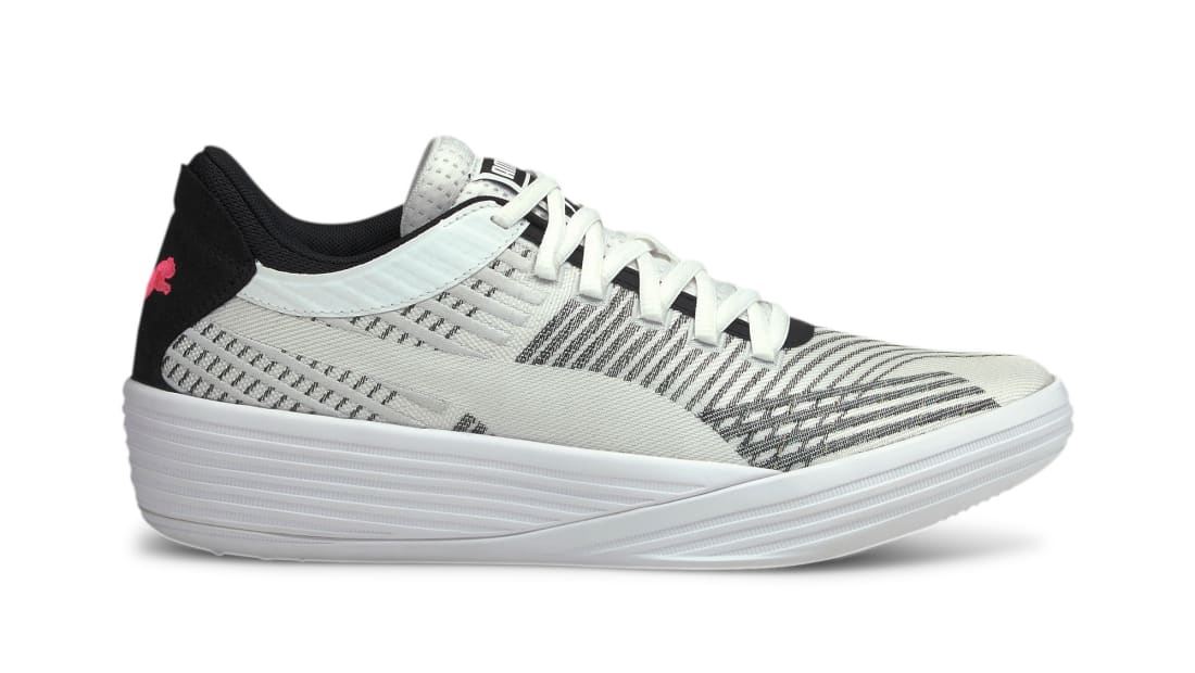 puma clyde all pro white black