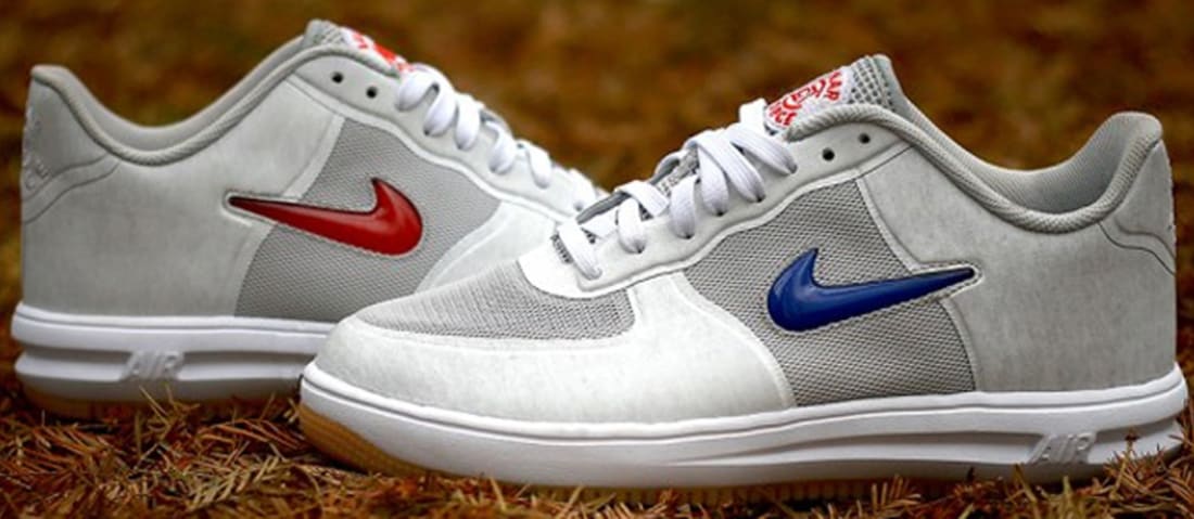 Nike Lunar Force 1 Fuse SP Neutral Grey/University Red-Game Royal-White