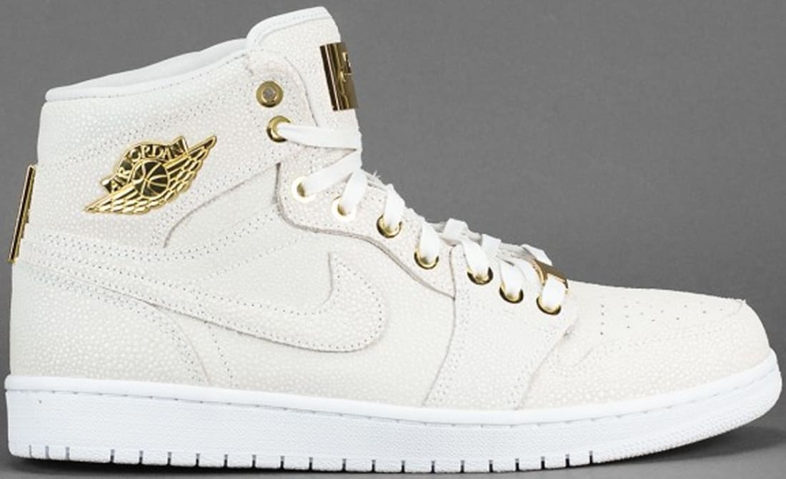 jordan 1 white and gold