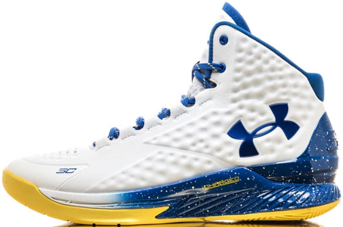 Under Armour Curry One White/Taxi-Royal