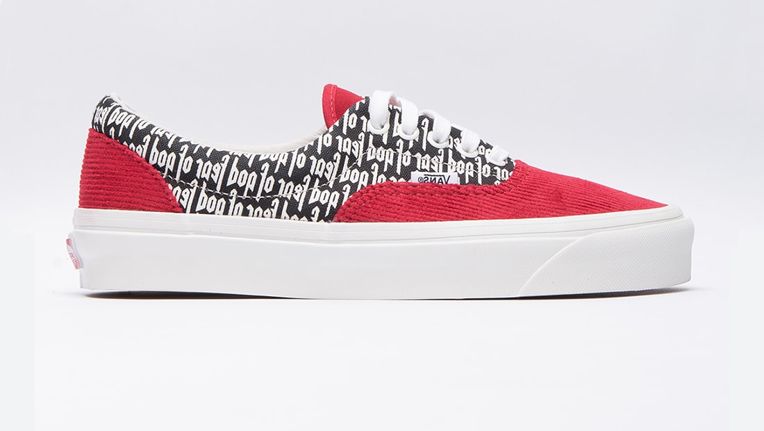 vans x fear of god red