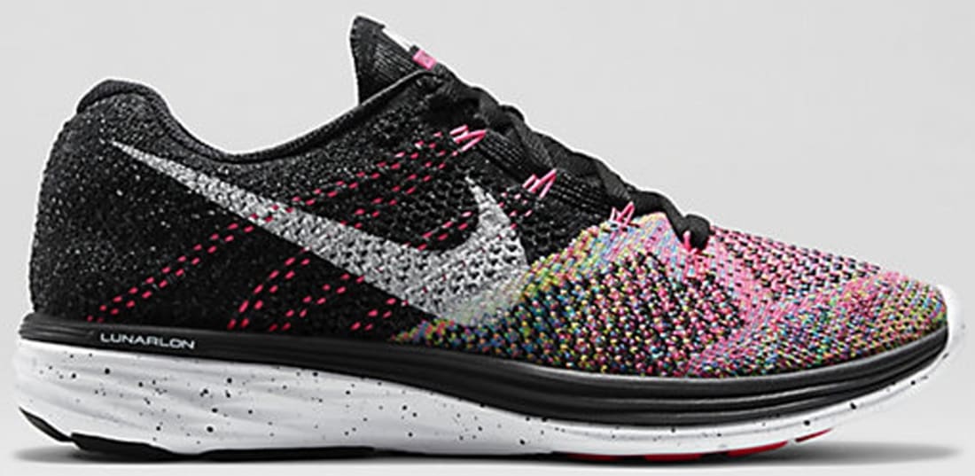 Nike Flyknit Lunar 3 Women's Black/Pink 