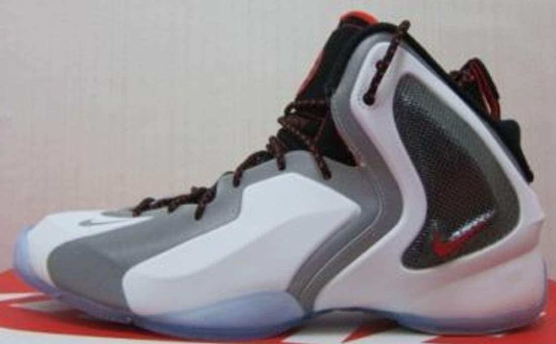 Nike Lil' Penny Posite White/Reflective Silver-Black-Chilling Red