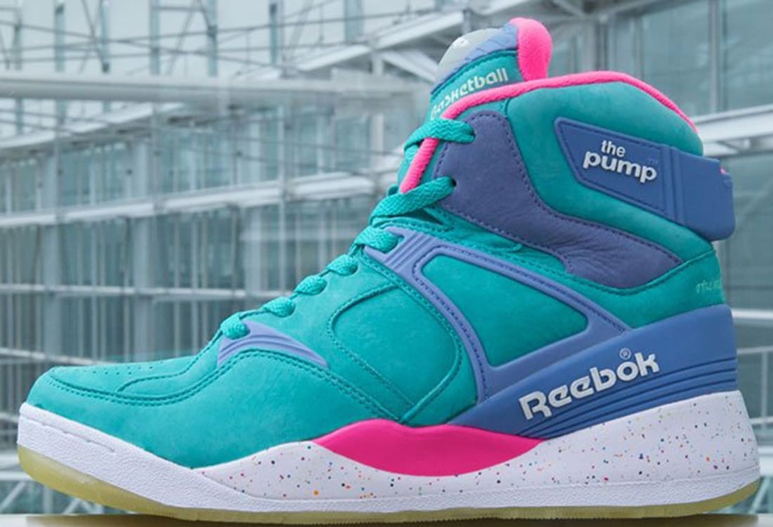 Reebok The Pump Certified Timeless Teal/Electric Pink