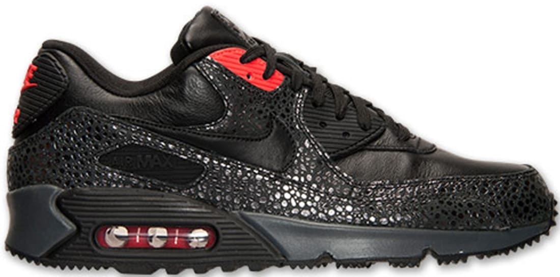 Nike Air Max '90 Deluxe Black/Black-Infrared