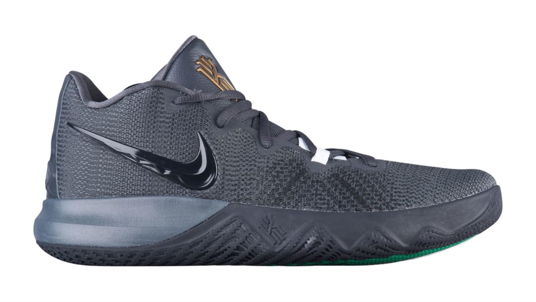 black and gold kyrie flytrap