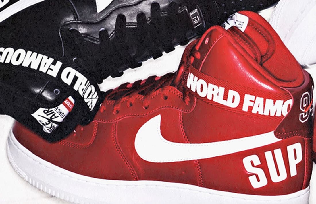 Nike Air Force 1 High Supreme SP Varsity Red/White