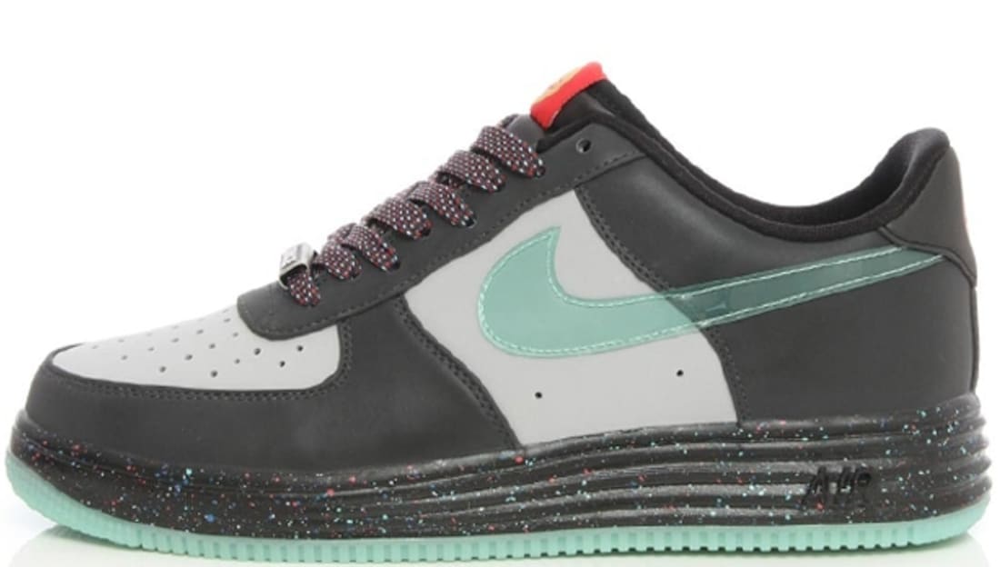 Nike Lunar Force 1 Low YOTH QS Wolf Grey/Green Mist-Anthracite-Black-University Red