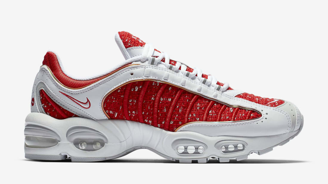 strijd Corroderen Geduld Supreme x Nike Air Max Tailwind 4 White/University Red-White-Geyser Grey |  Nike | Release Dates, Sneaker Calendar, Prices & Collaborations