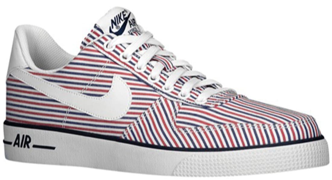 Nike Air Force 1 AC White/Gym Red-Midnight Navy