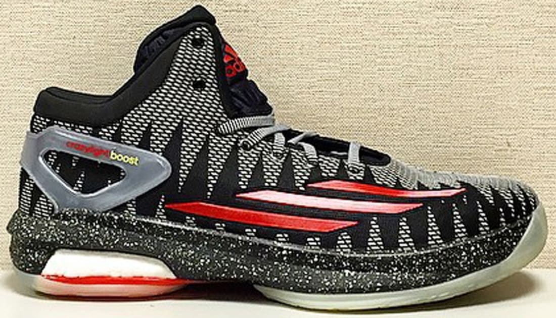 adidas Crazylight Boost Black/White-Red | Adidas | Release Dates ...