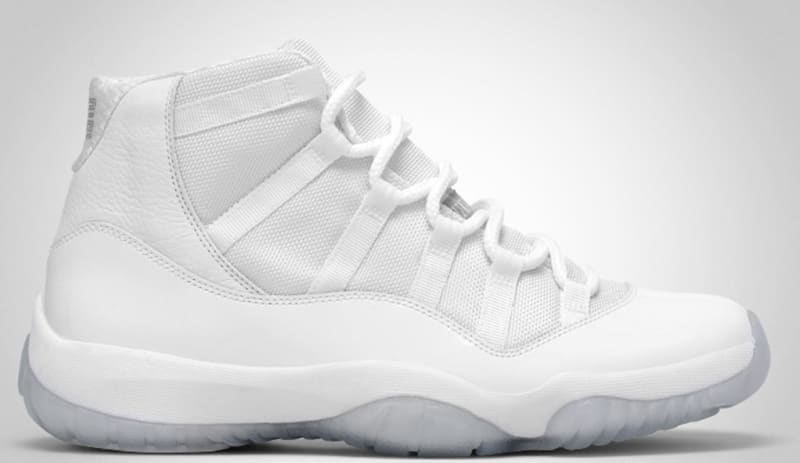 Air Jordan 11 Retro White Metallic Silver