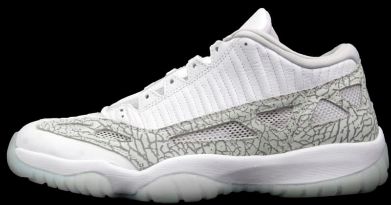 Air Jordan 11 Retro Low IE White Cobalt Zen Grey