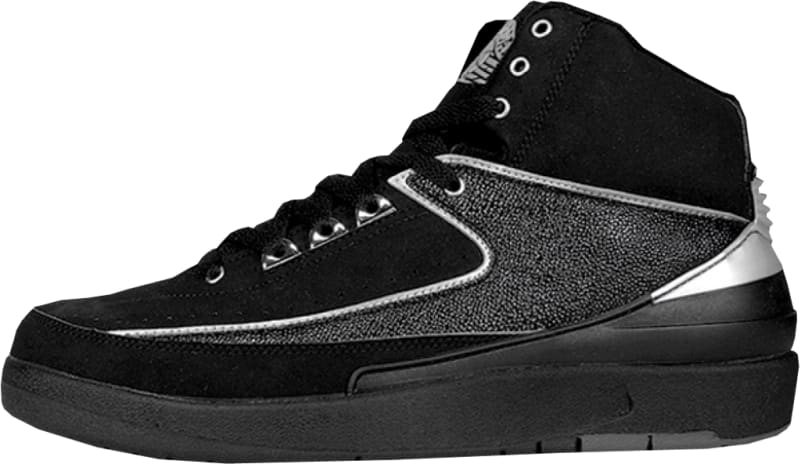 air jordan 2 black chrome air jordan 2 black chrome