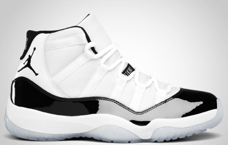 Air Jordan 11 Retro White Black Dark Concord