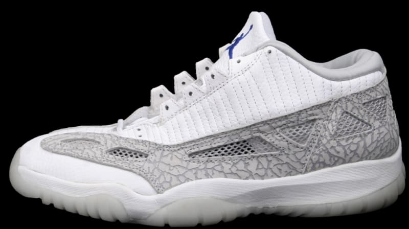Air Jordan XI Low IE White Light Grey Cobalt