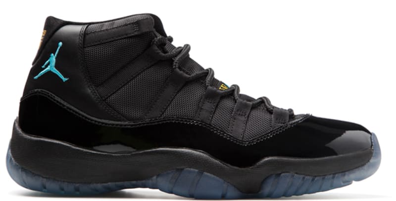 Air Jordan 11 Retro Black Gamma Blue Black Varsity Maize