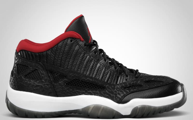Air Jordan 11 Retro Low IE Black Varsity Red White