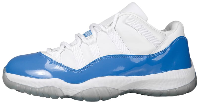 Air Jordan 11 Retro Low White Columbia Blue