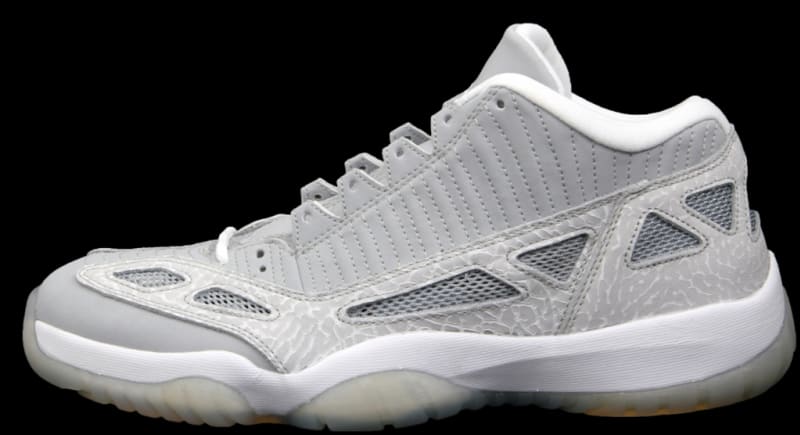 Air Jordan 11 Retro Low IE Silver Zest White